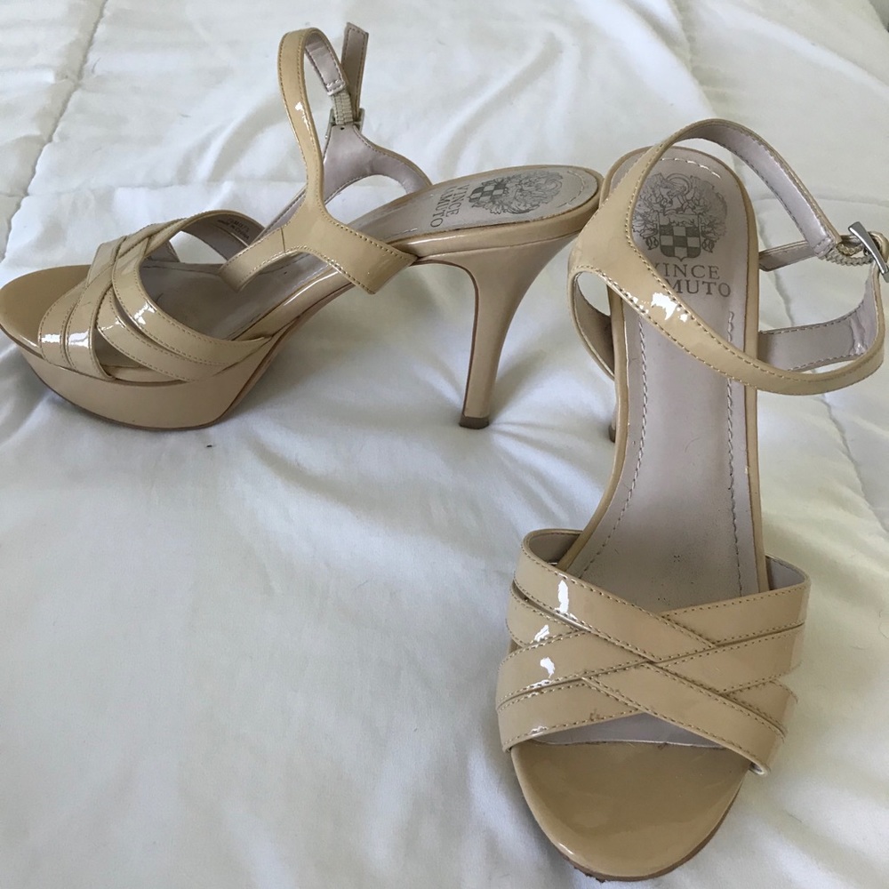 Vince Camputo open toe heels